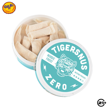 TIGERSNUS ZERO NORDIC FROST - NICOTINE POUCH