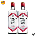 Twin Gilbey's Dry Gin 700ml - 2 Bottles