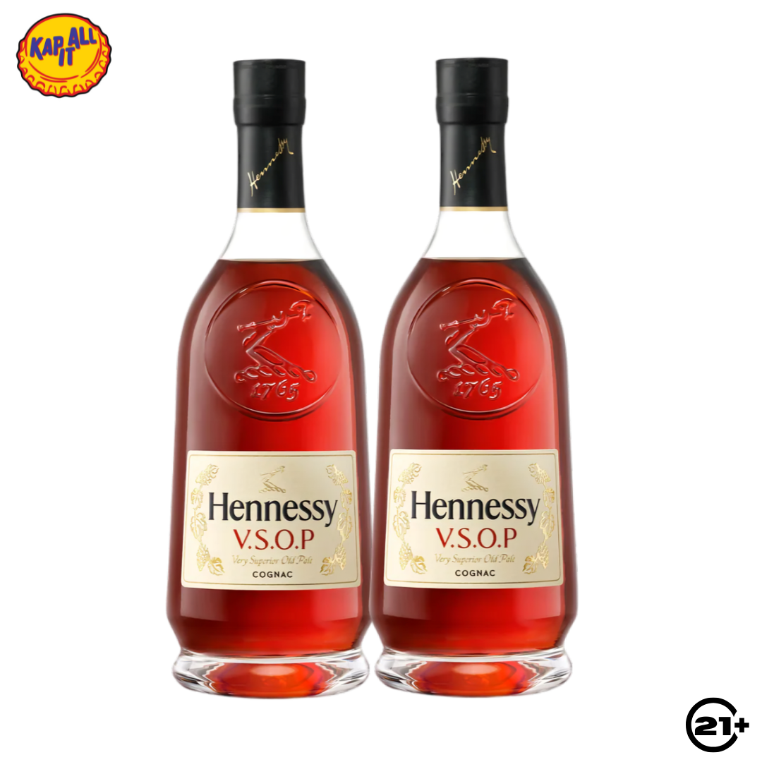 Twin Hennessy VSOP 700ml - 2 Bottles