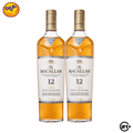 Twin Macallan 12 YO Triple Cask Matured 700ml -2 Bottles