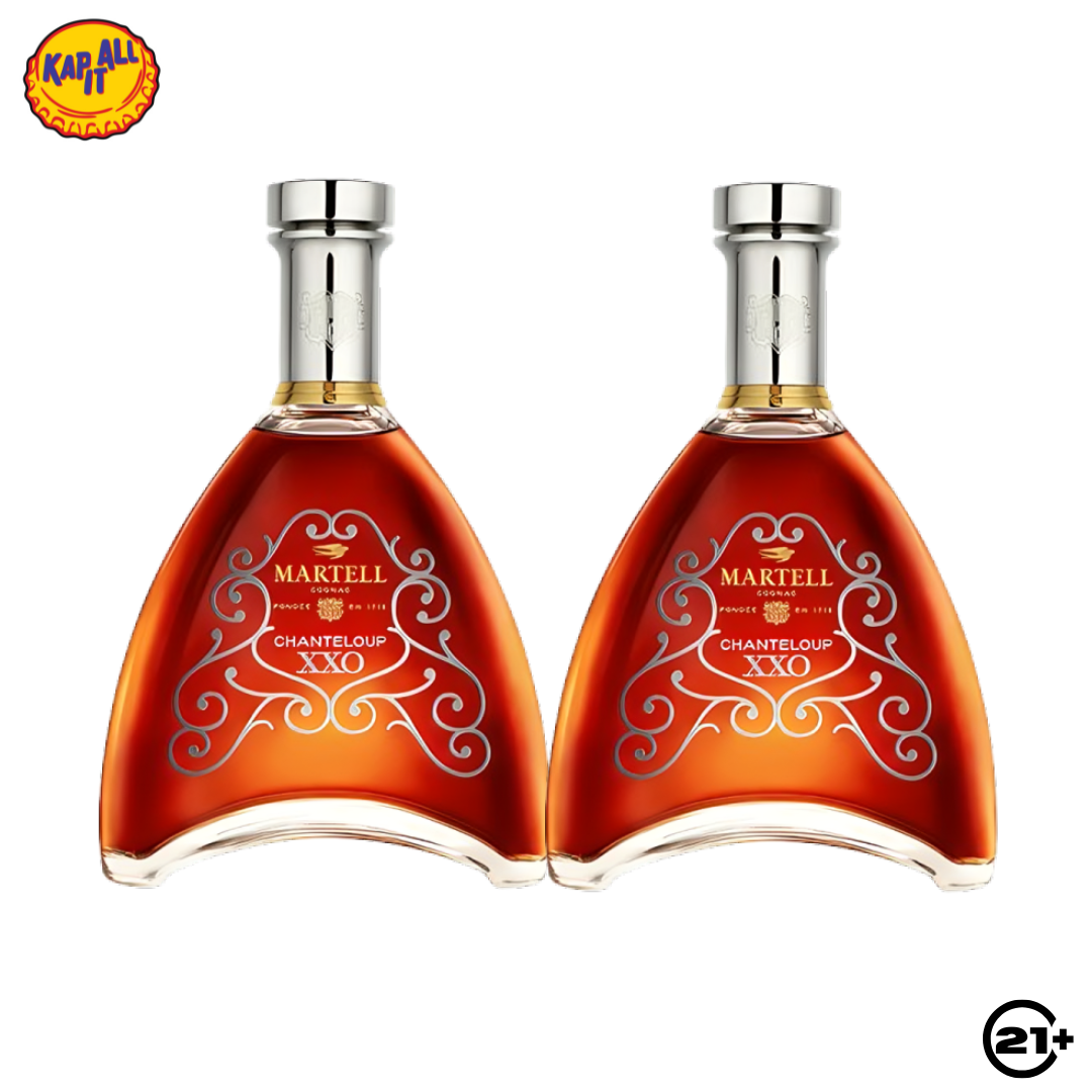 Paket Martell Chanteloup XXO Cognac 700ml - 2 Bottles
