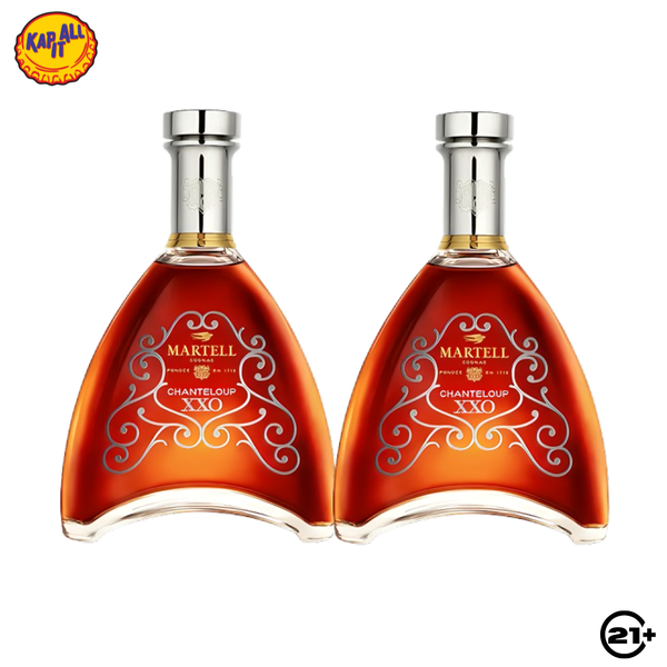 Twin Martell Chanteloup XXO Cognac 700ml - 2 Bottles