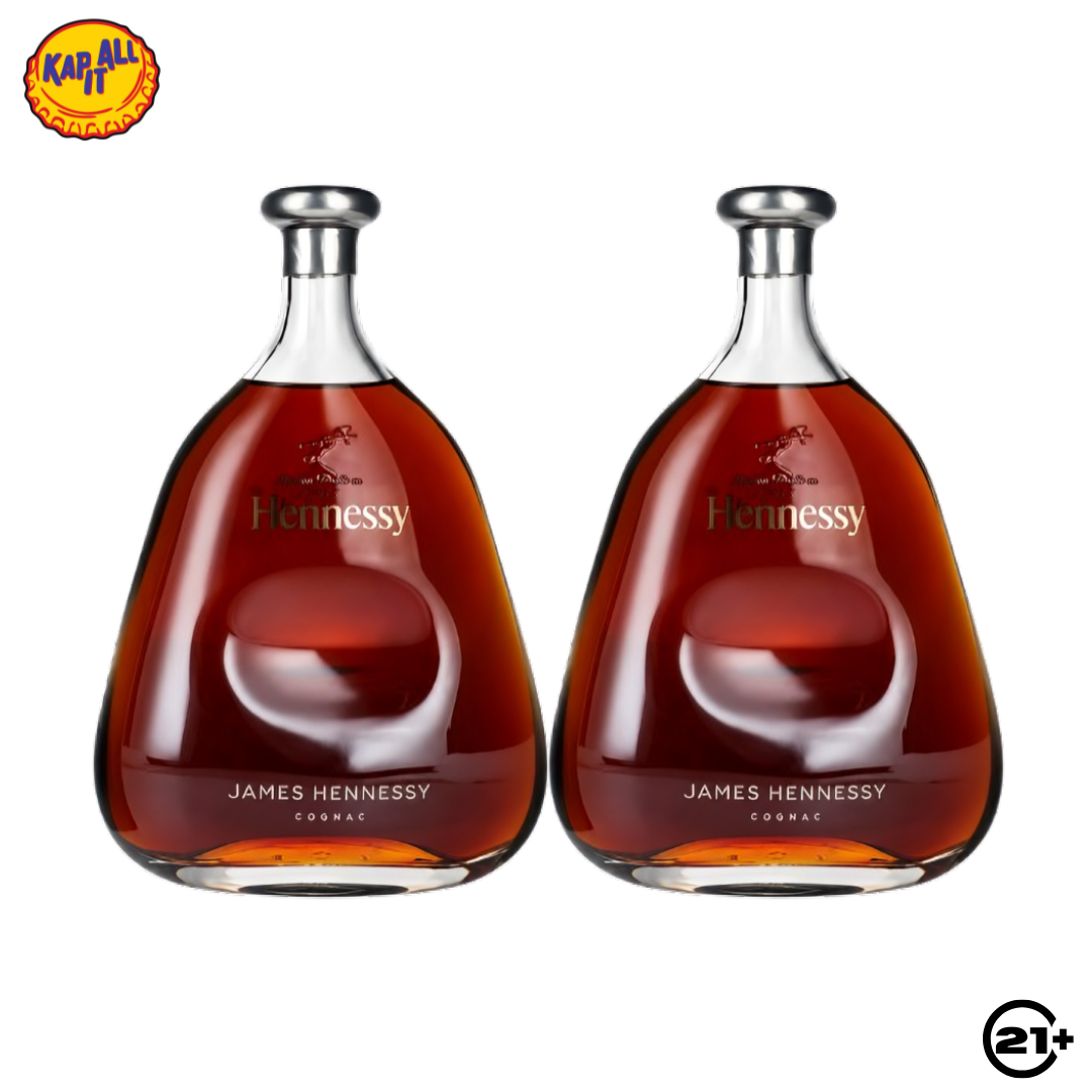 Twin Hennessy James 700ml - 2 Bottles