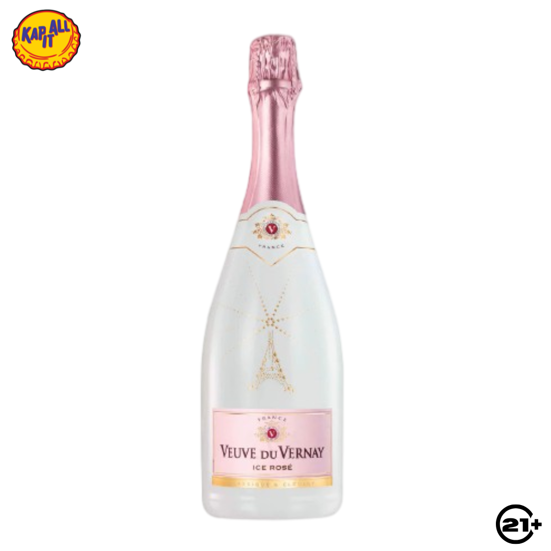 WINE VEUVE DU VERNAY ICE ROSE 750ml