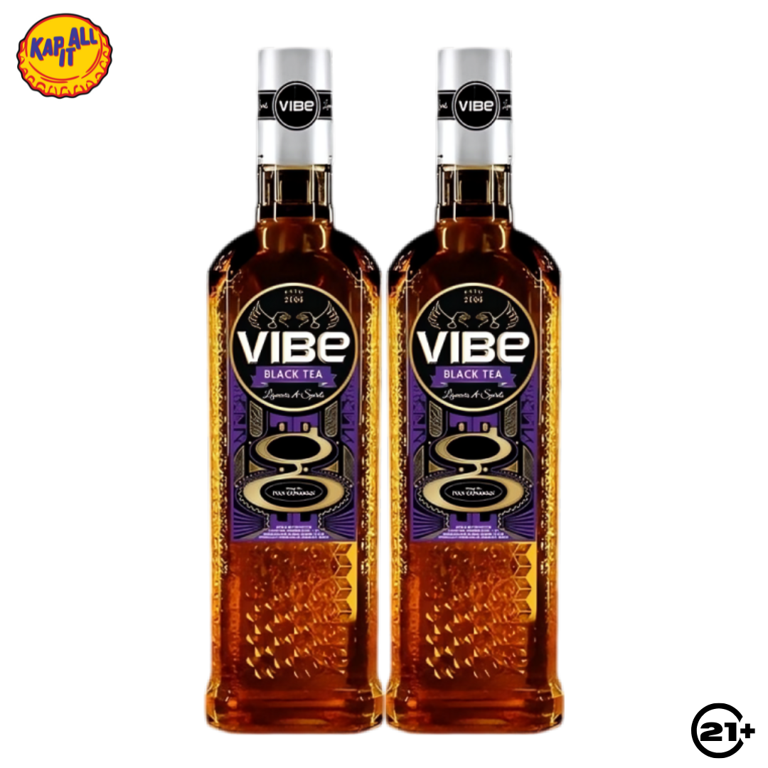 Twin Vibe Premium Black Tea 700ml - 2 Bottles