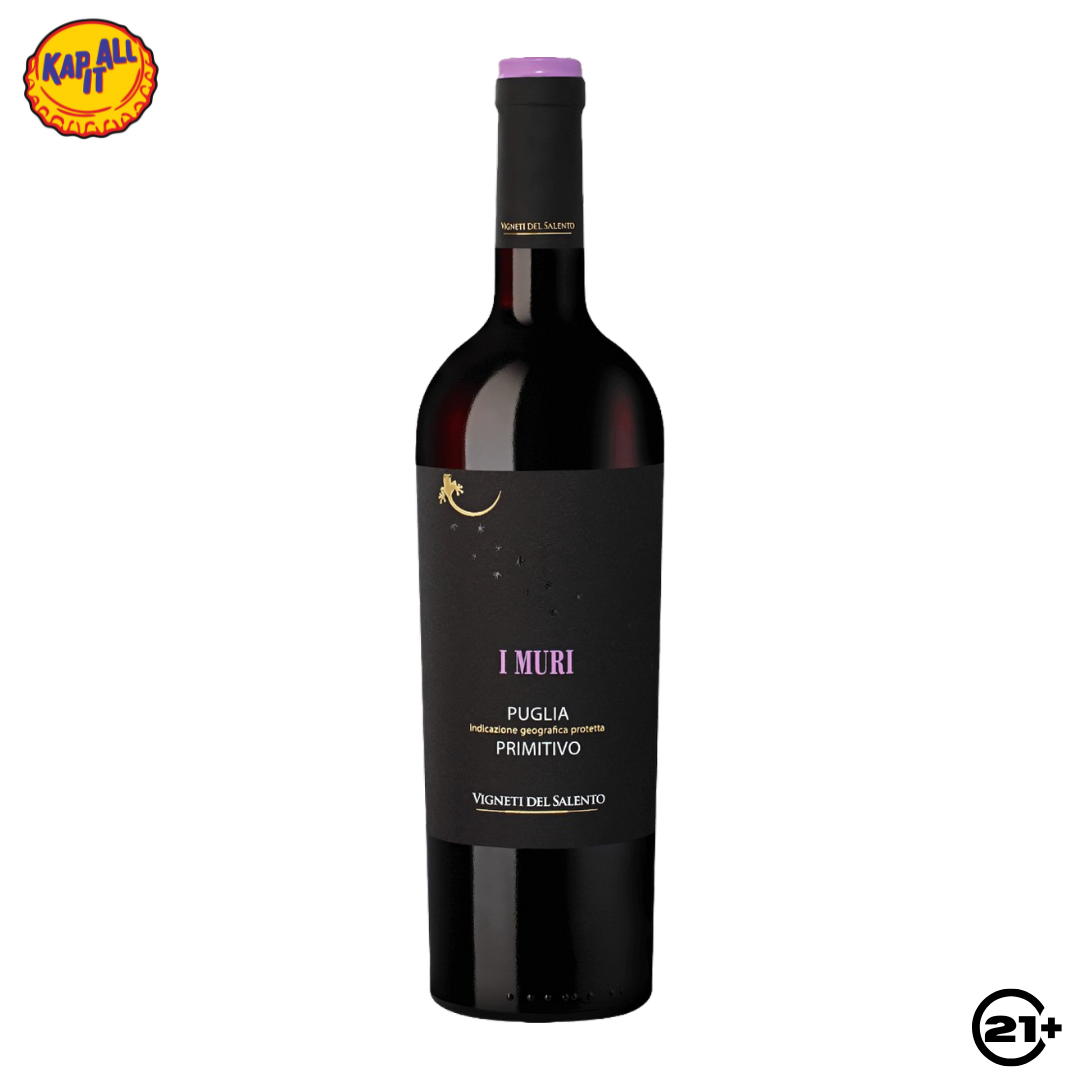 Vigneti del Salento I Muri Primitivo Wine 750ml
