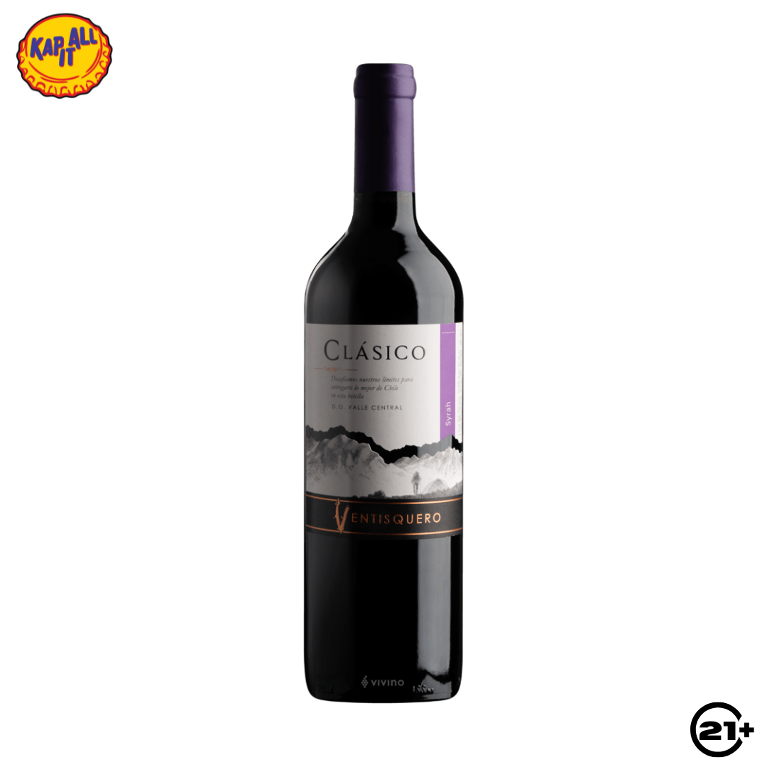 WINE VINA VENTISQUERO CLASICO SYRAH 750ml