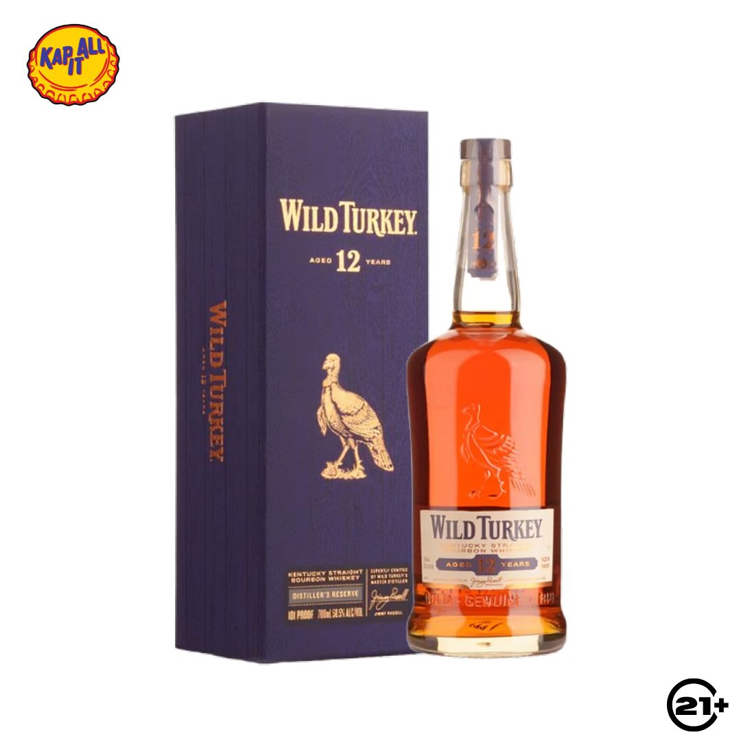 WILD TURKEY 12 Y.O BOURBON WHISKEY GIFT BOX 700ml