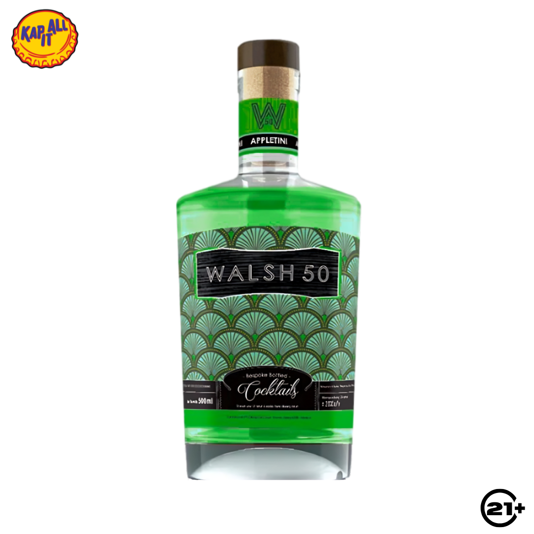 Walsh 50 Appletini Cocktails 500ml
