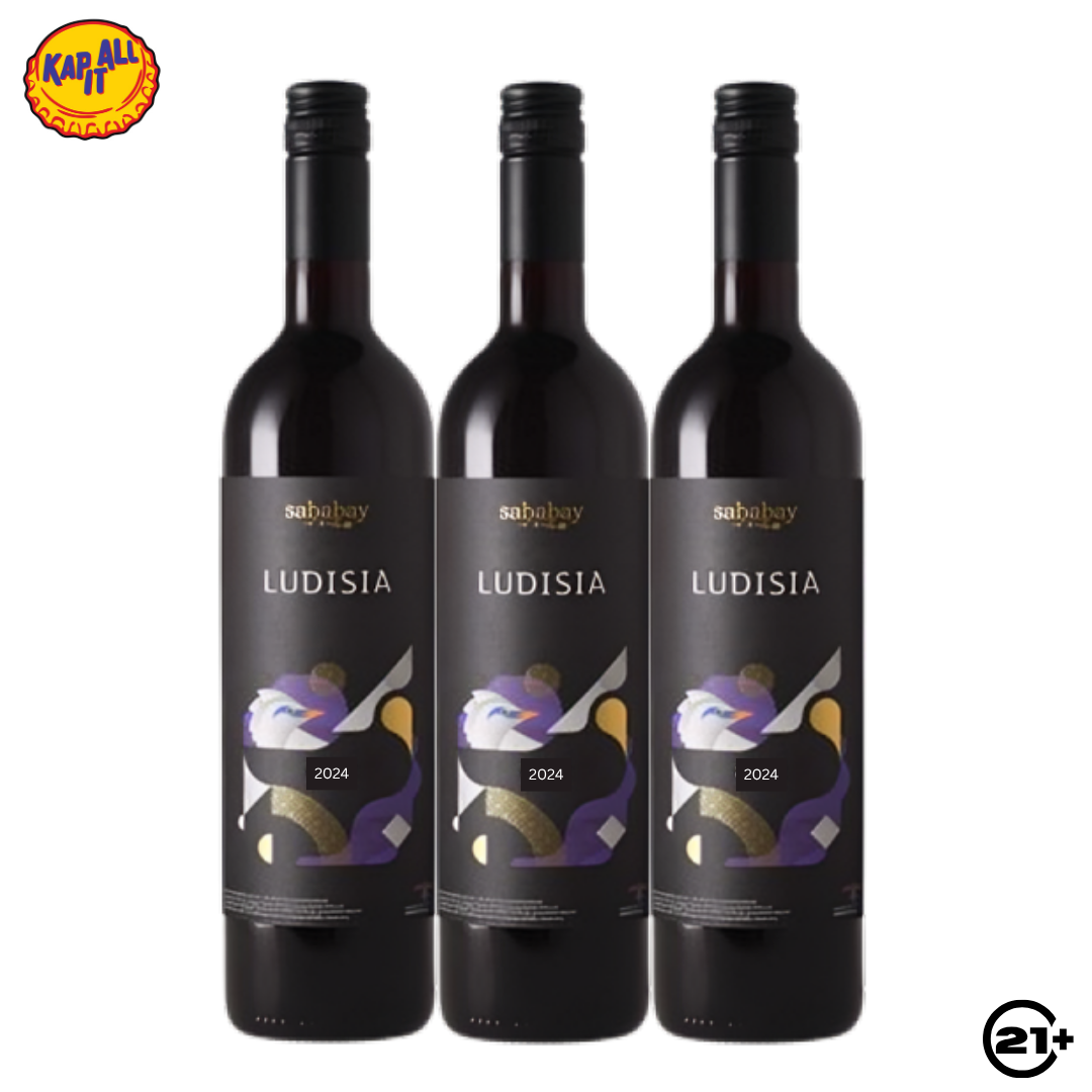 Triple Wine Sababay Ludisia 750ml - 3 Bottles