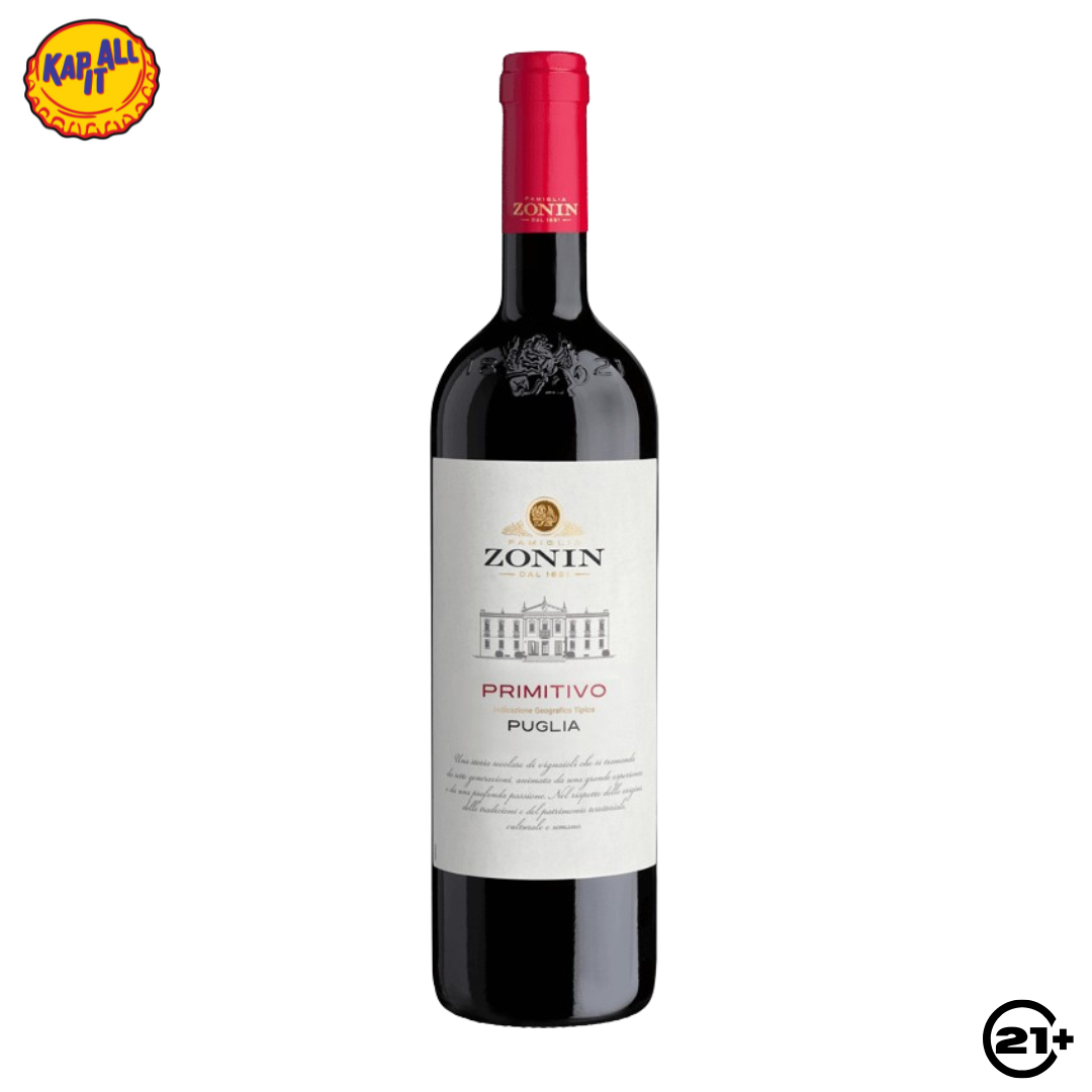 Zonin Primitivo Puglia 2024 750ml