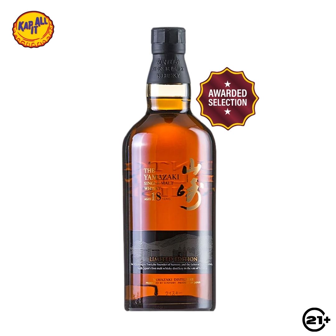 The Yamazaki 18 YO Limited Edition Single Malt Whisky 700ml