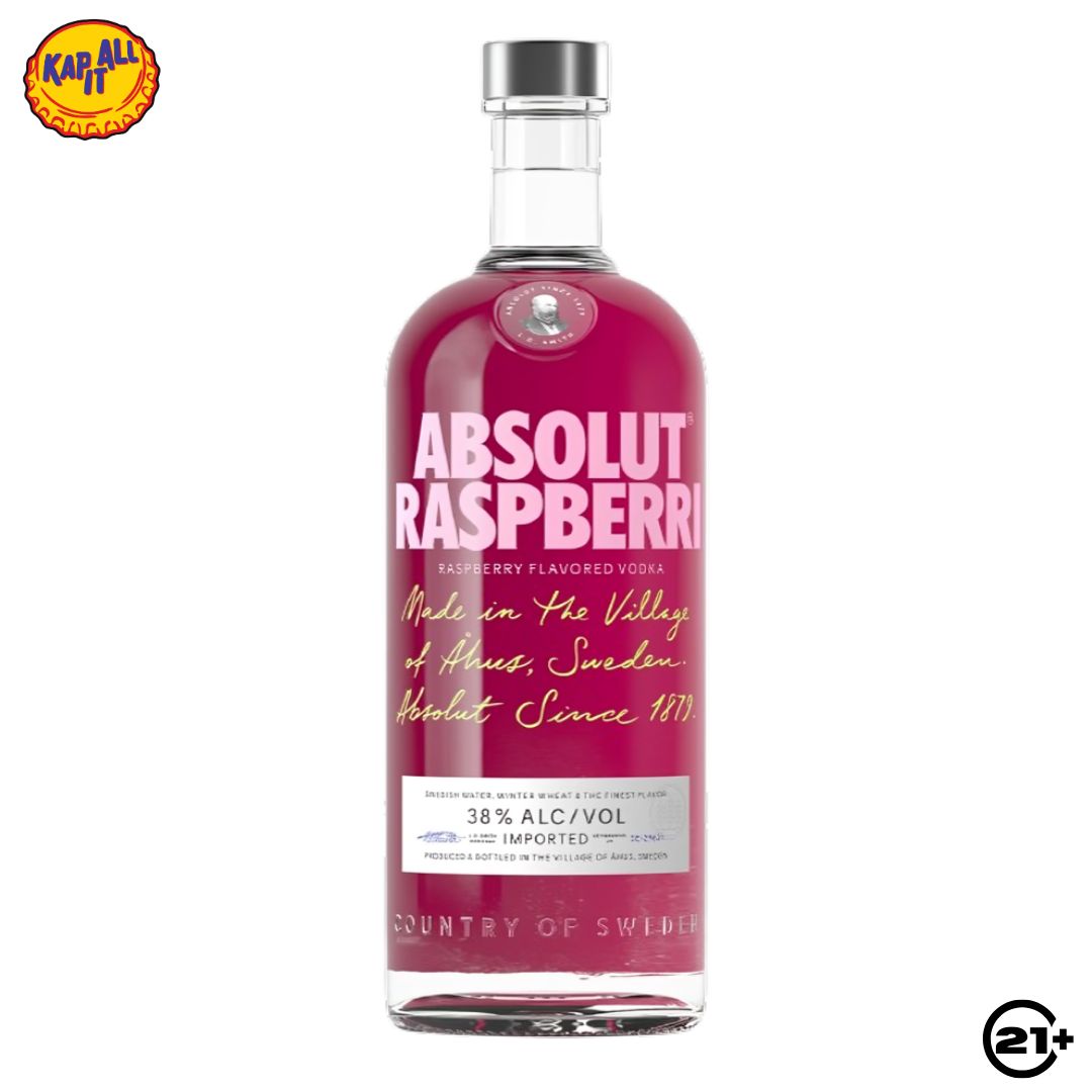 Absolut Vodka Raspberri 750ml