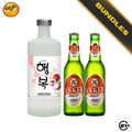 Bundles Andong Strength Lychee 750ml + Anker Pilsener Beer Pint 330ml