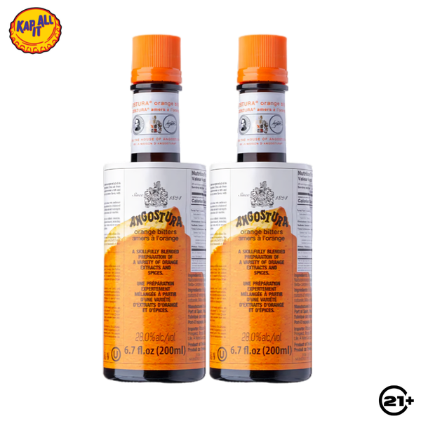 Twin Angostura Bitter Orange 200ml - 2 Bottles