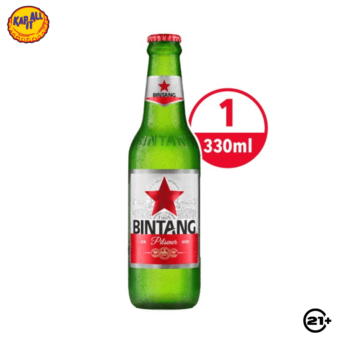 Bintang Pilsener Beer Pint 330ml