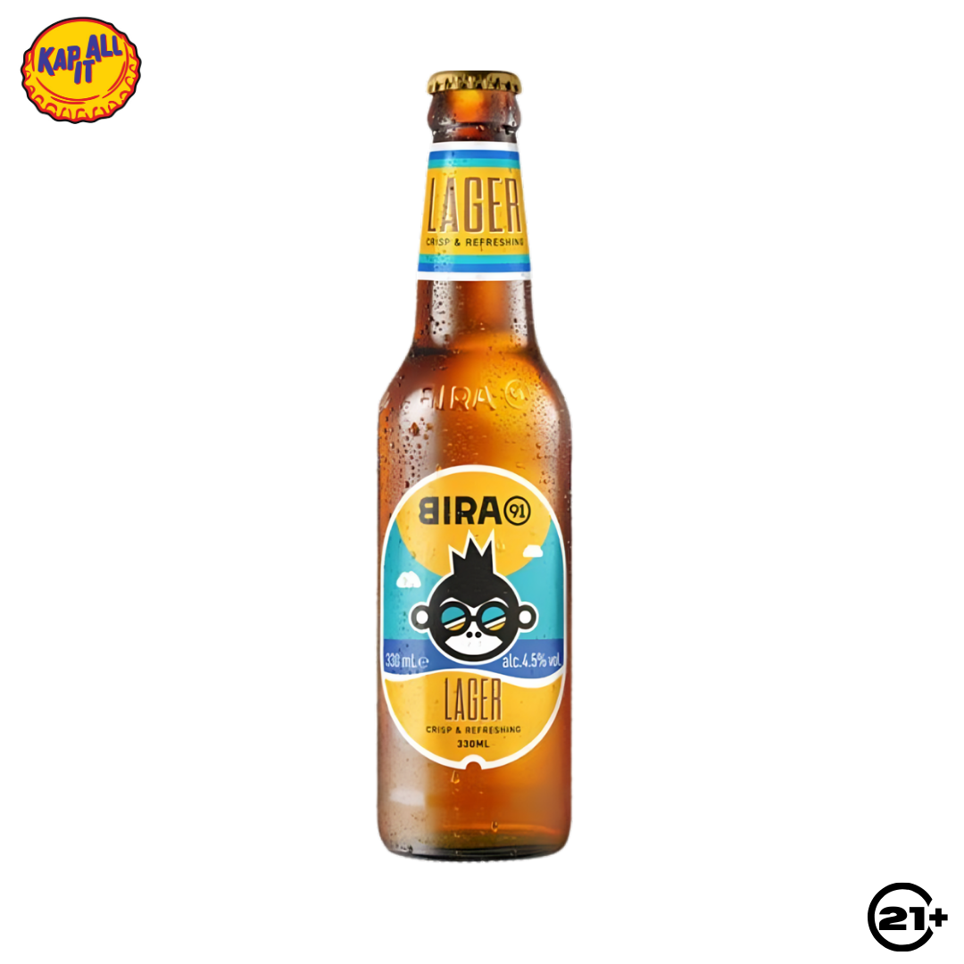 Bira 91 Lager Beer Pint 330ml
