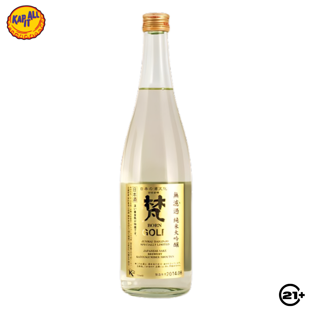 Born Gold Muroka Junmai Daiginjo Sake 720ml