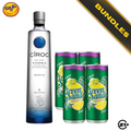 Bundles Ciroc Vodka 750ml + Green Sands Grape Lemon Can 250ml