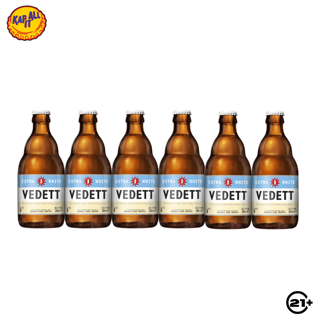 Bundles Vedett Extra White Beer 330ml - 6 Bottles