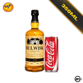 Bundle Bulwisk Distiller's Blend Whiskey 350ml + Coca Cola 330ml
