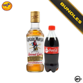 Bundles Captain Morgan Original Spiced Gold 375ml + Coca Cola Original Taste PET 390ml