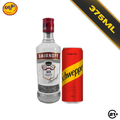 Bundling Smirnoff Original Vodka Red 375ml + Schweppes Ginger Ale 250ml