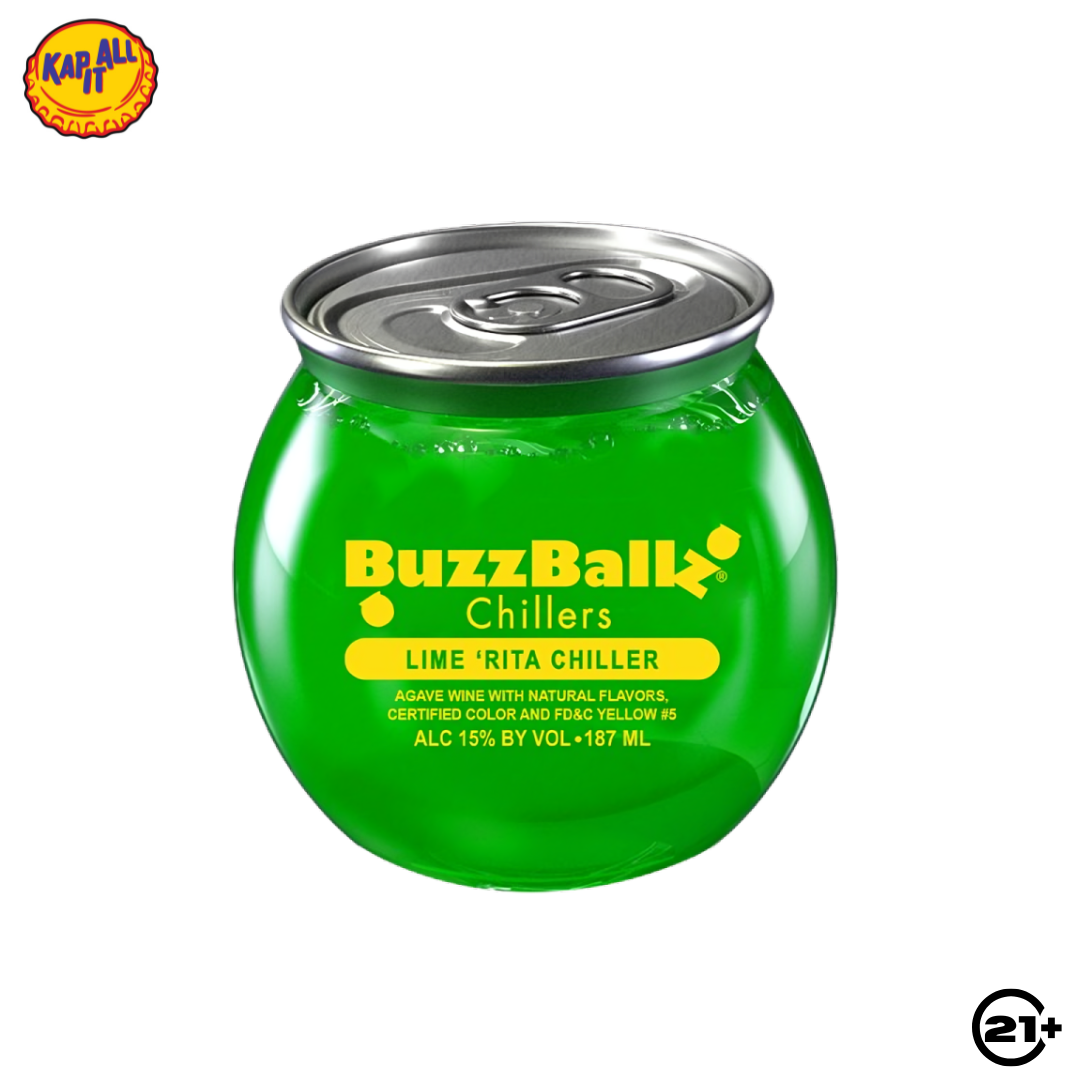 Buzzballz Chillers Lime Rita Chiller 187ml
