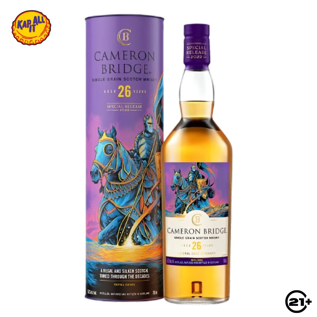 Cameronbridge 26 YO Single Grain Scotch Whisky 700ml