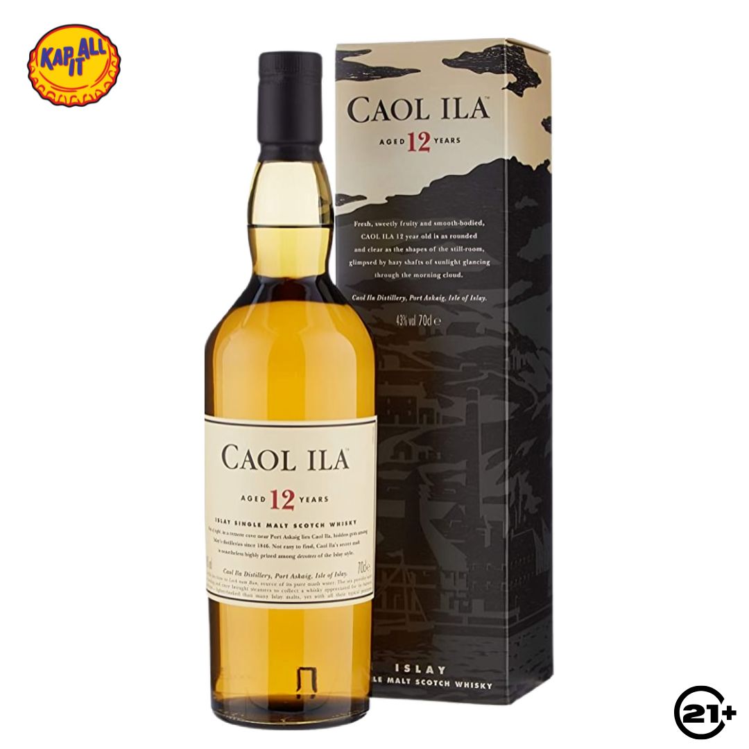 Caol Ila 12 YO Single Malt Scotch Whisky 700ml