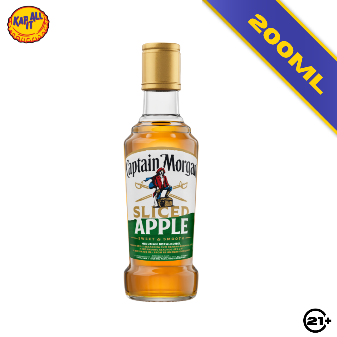 CAPTAIN MORGAN SLICED APPLE 200ml