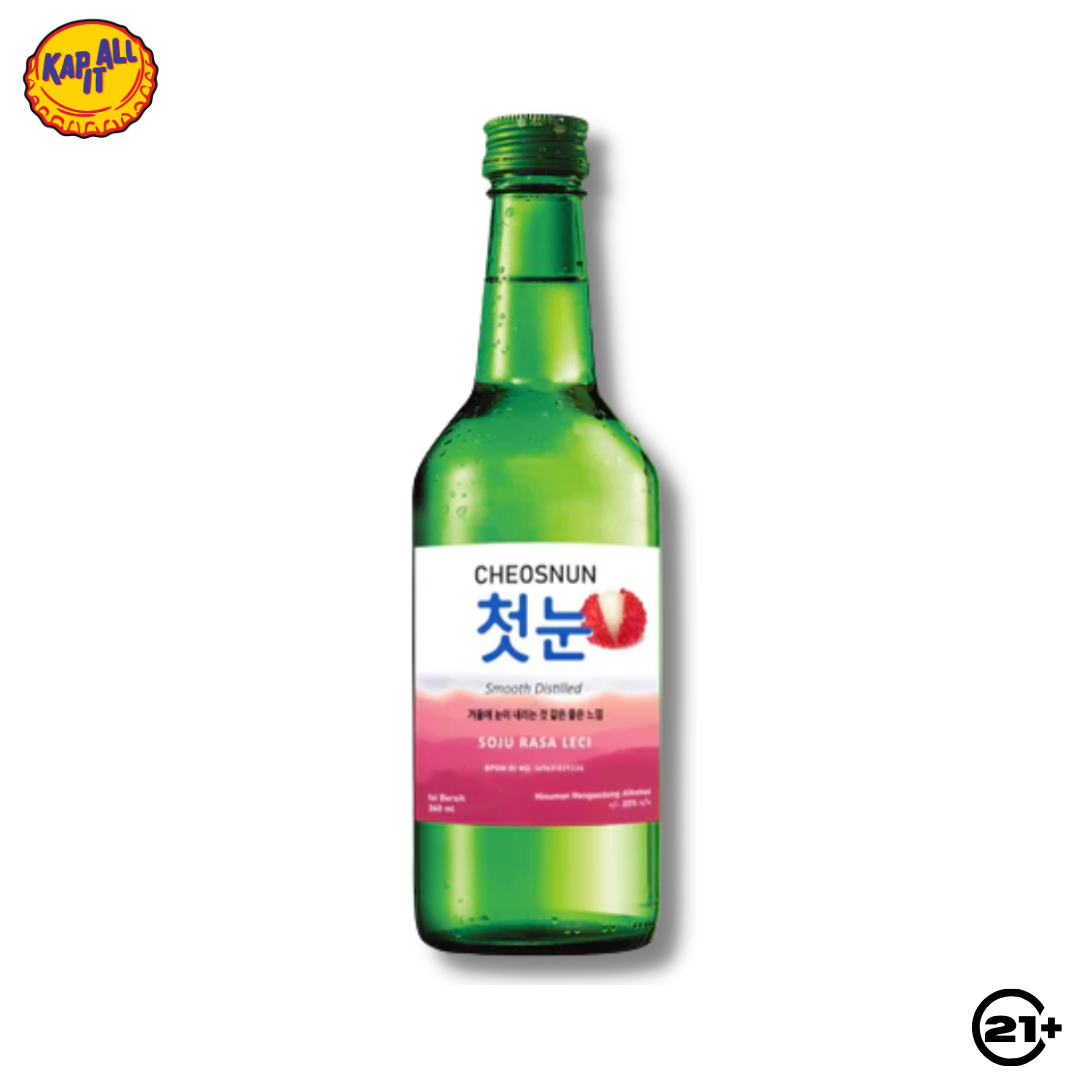 Cheosnun Soju Lychee 360ml