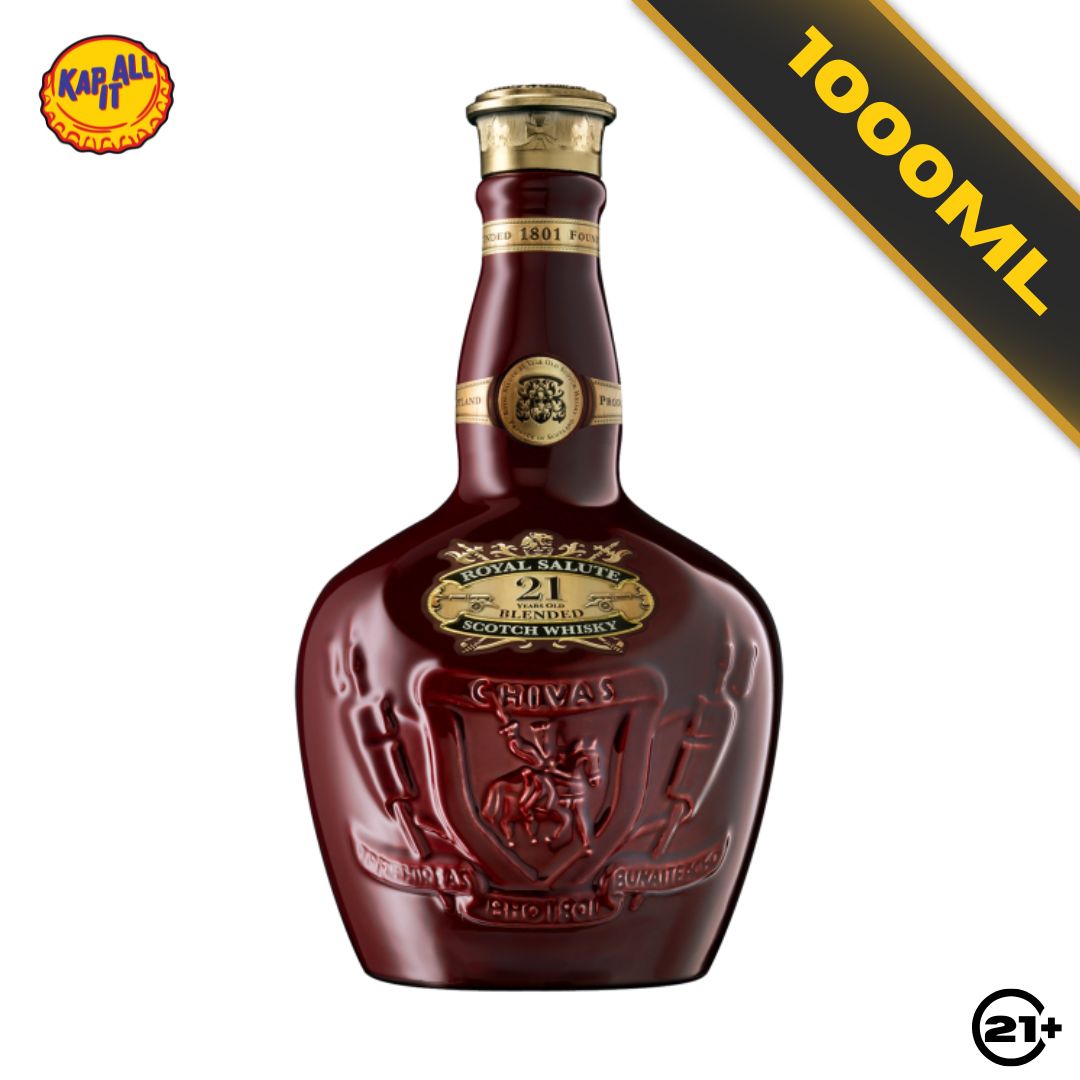 Chivas Royal Salute 21 YO Blended Scotch Whisky 1L – KAPITALL