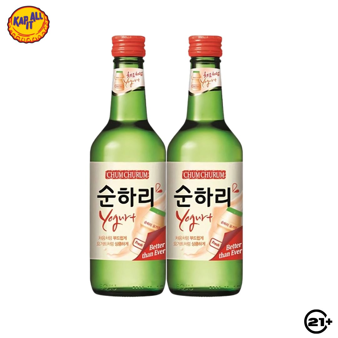 Twin Chumchurum Soju Yogurt 360ml - 2 Bottles