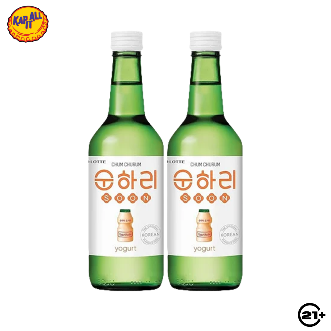 Twin Chumchurum Soju Yogurt 360ml - 2 Bottles