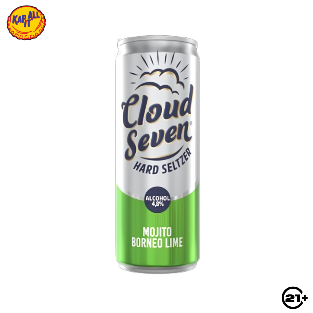 Cloud Seven Mojito Borneo Lime Can 350ml