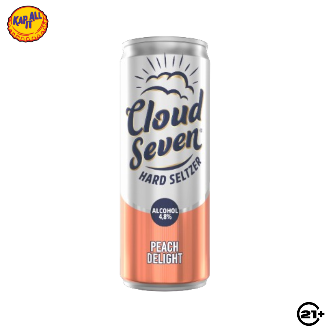 Cloud Seven Peach Delight Can 350ml