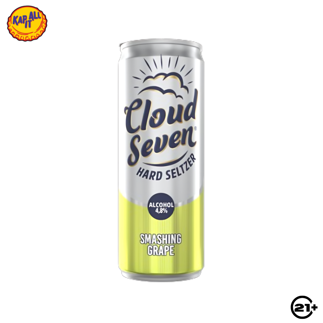 Cloud Seven Smashing Grape Can 350ml