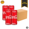 Paket Coca Cola Original Taste Can 250ml - 1 Dus 24 Cans