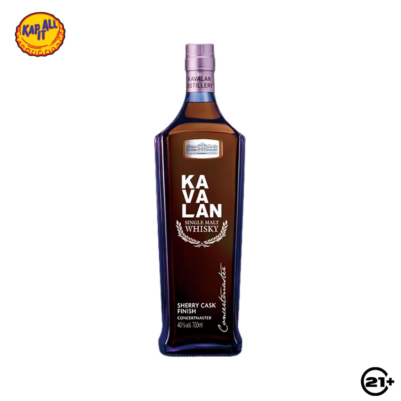 Kavalan Concertmaster Sherry Cask Single Malt Whisky 700ml