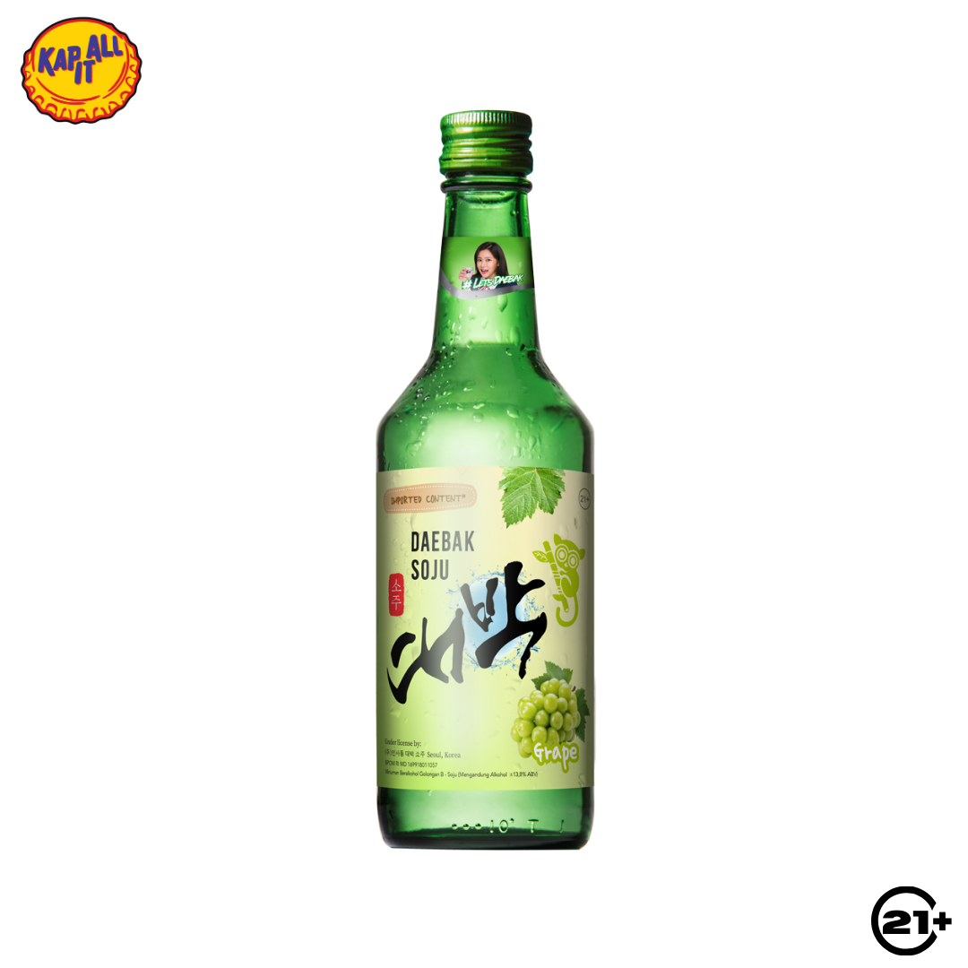 Daebak Soju Green Grape 360ml