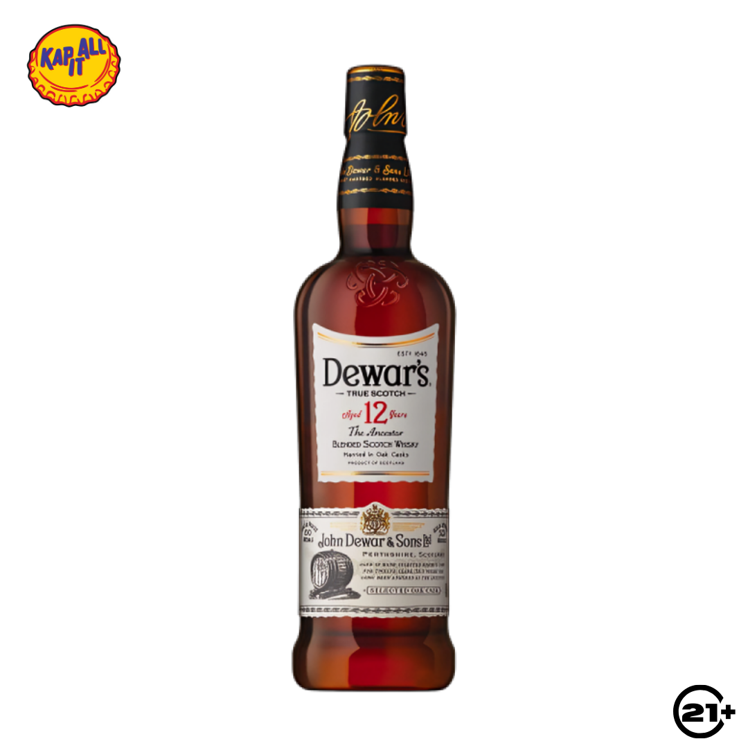 Dewar's 12 YO Blended Scotch Whisky 750ml