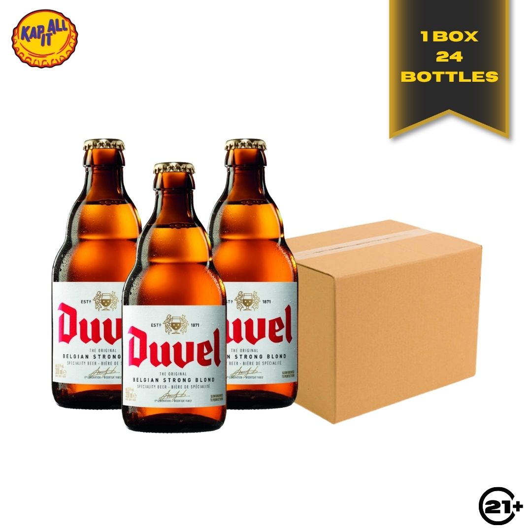 Bundles Duvel Golden Ale Beer Pint 330ml - 1 Box 24 Bottles