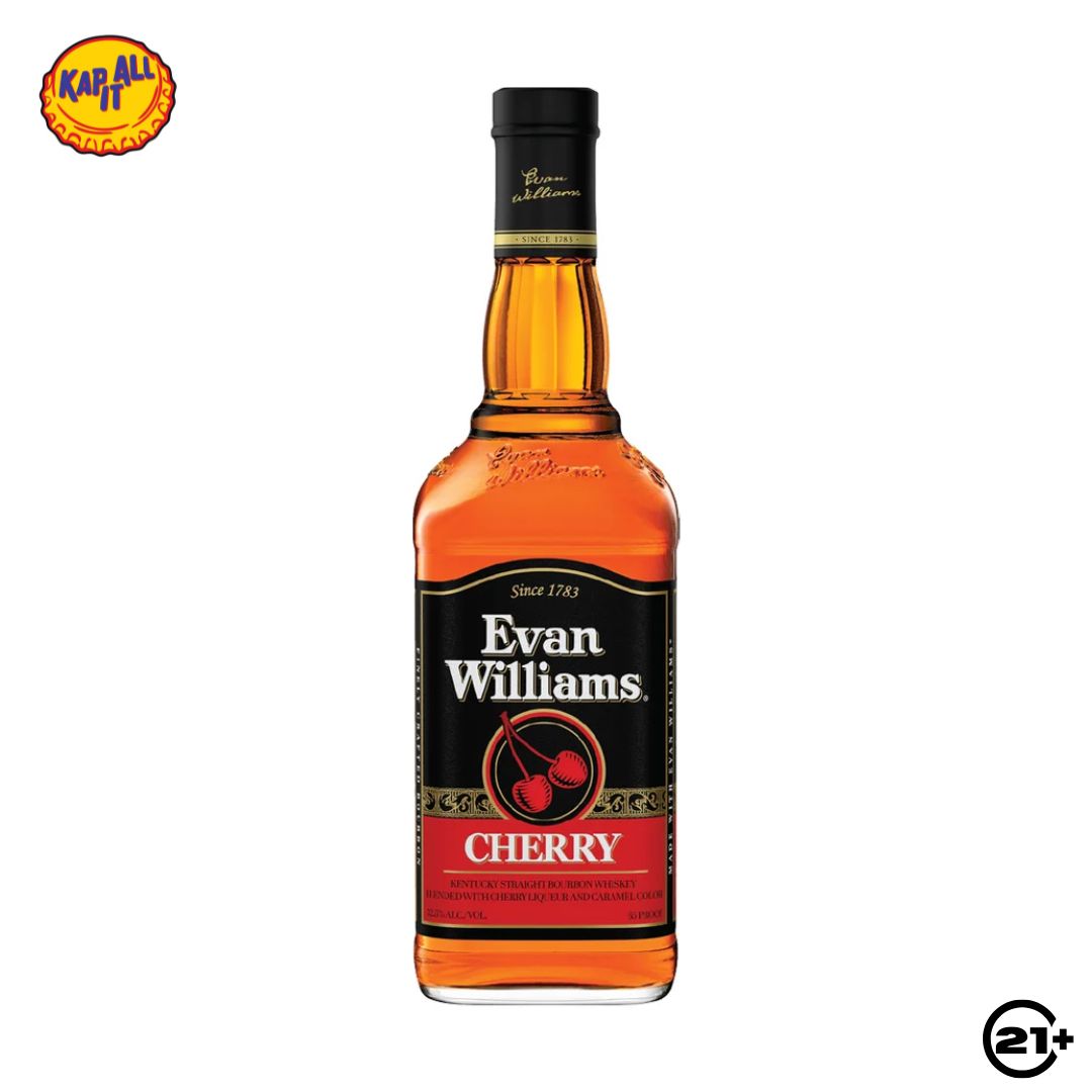Evan Williams Cherry Bourbon Whiskey 750ml