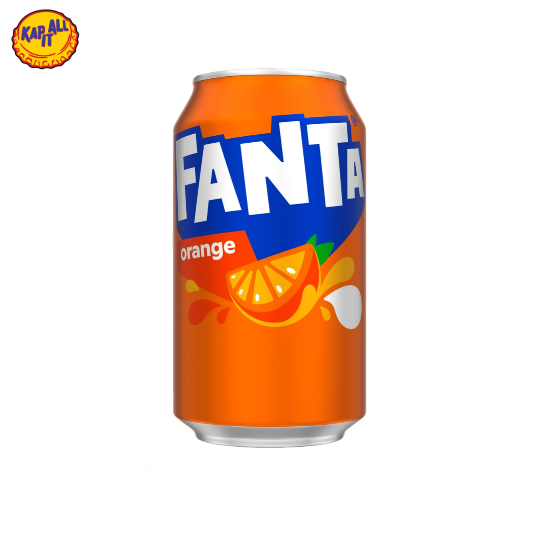 Fanta Orange Soda Can 355ml