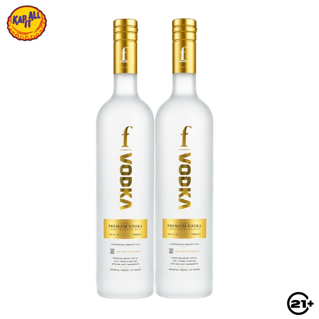 Twin Fashion Vodka 700ml - 2 Bottles