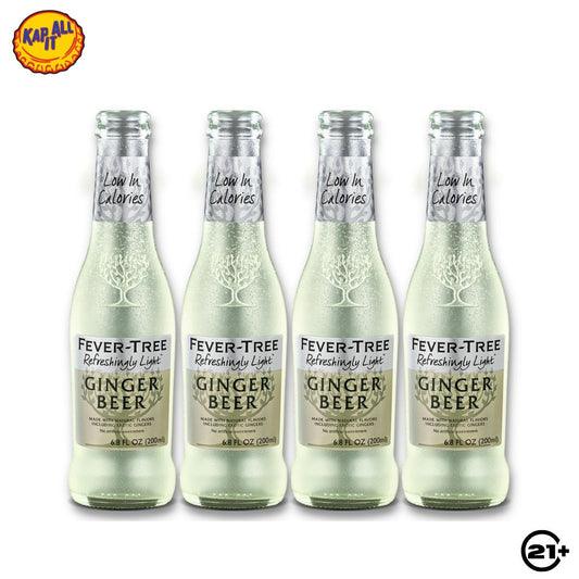 PAKET FEVER TREE GINGER BEER 200ml - 4 BOTTLES