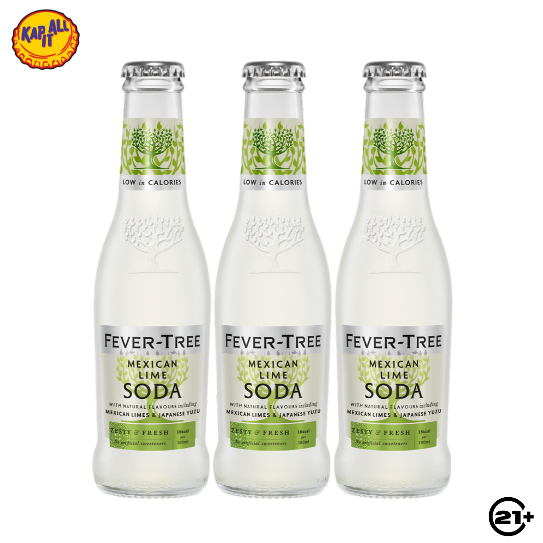 FEVER TREE MEXICAN LIME SODA 200ml - 3PCS