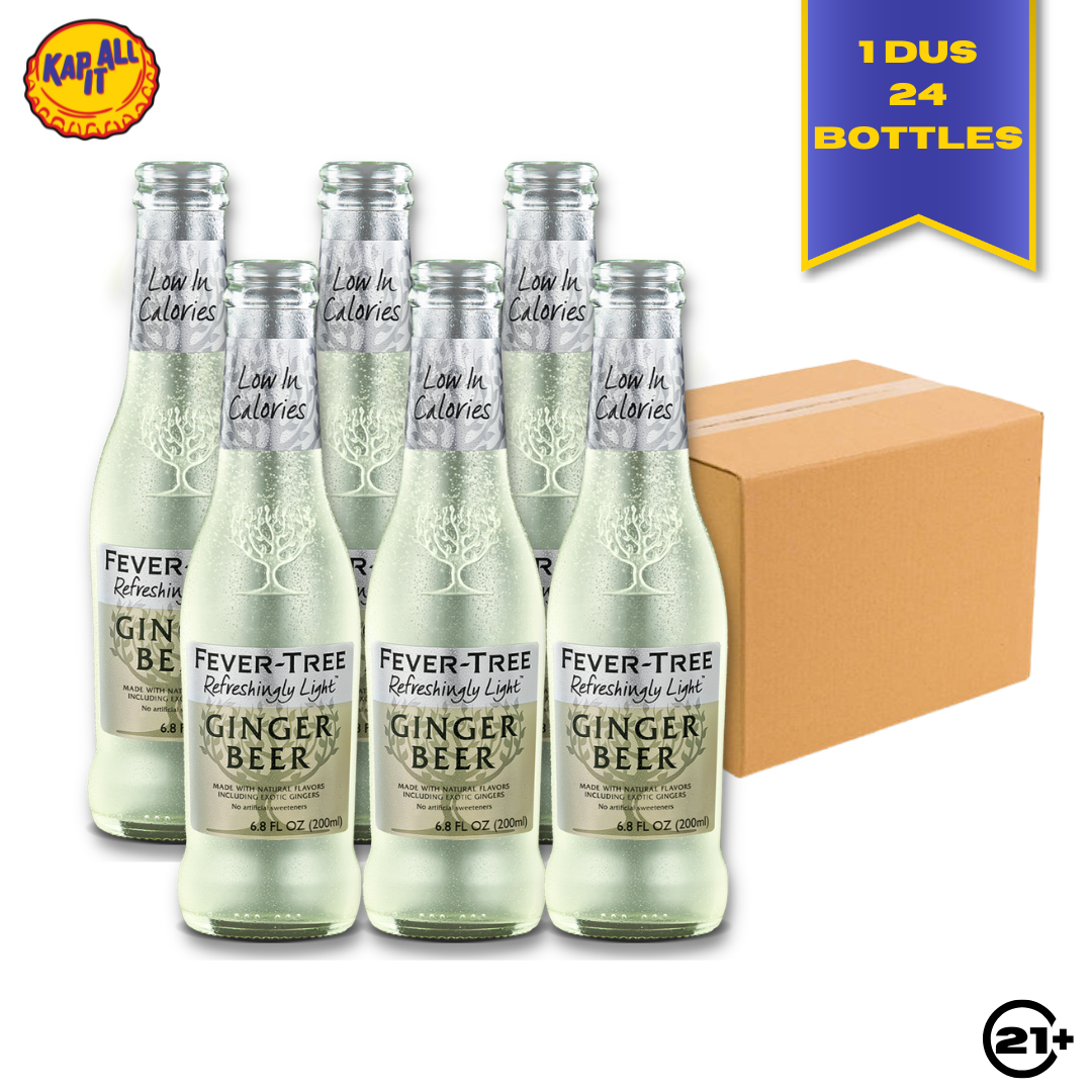 PAKET FEVER TREE GINGER BEER 200ml - 1 DUS (24 BOTTLES)