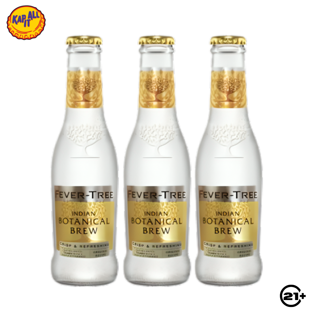 Triple Fever Tree Premium Indian Botanical Brew 200ml - 3 Bottles